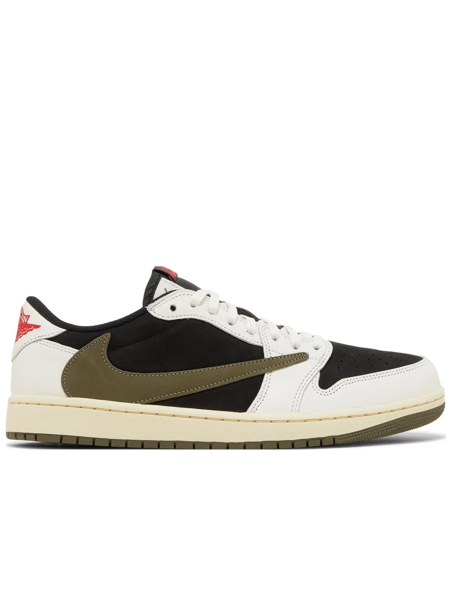 Jordan 1 Retro Low OG SP Travis Scott Olive (Women's)  DZ4137-106