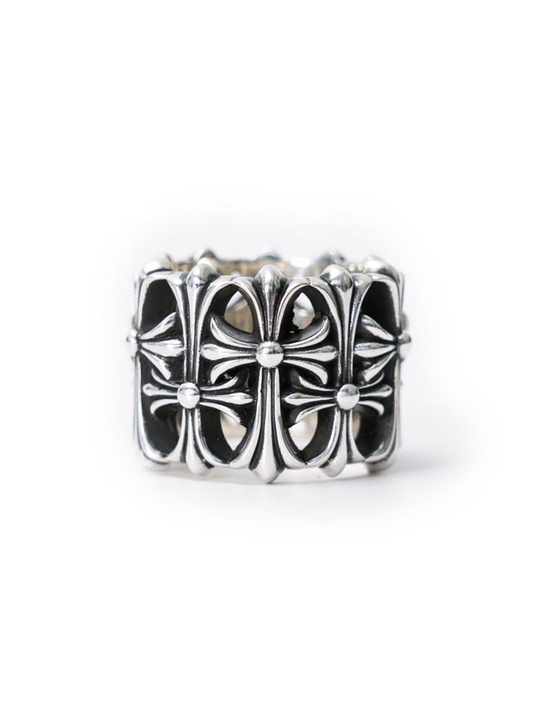 Chrome Hearts Cemetery Silver Ring